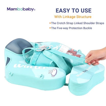 Mambobaby™ KuKuKiKi | Luchtvrije Babyzwemband & Trainer (3-24m)