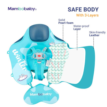 Mambobaby™ KuKuKiKi | Luchtvrije Babyzwemband & Trainer (3-24m)