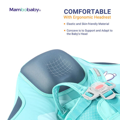 Mambobaby™ KuKuKiKi | Luchtvrije Babyzwemband & Trainer (3-24m)