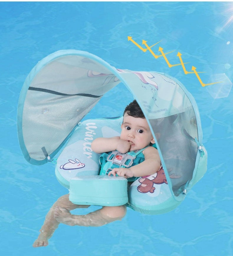 Mambobaby™ KuKuKiKi | Luchtvrije Babyzwemband & Trainer (3-24m)
