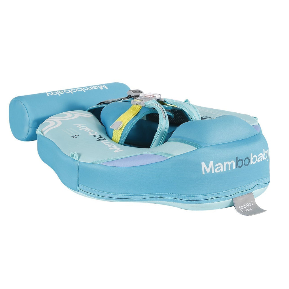 De veilige 3-laagse (Tri-Layer™) constructie van de Mambobaby™ Contrast Zwemtrainer. Deze onzinkbare baby float is eenvoudig in gebruik en biedt maximaal comfort voor baby's van 3-24 maanden.