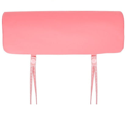 Een losse roze Mambobaby™ zonnekap met UPF 50+ coating. Deze afneembare UV-beschermkap blokkeert 98% van de schadelijke zonnestralen en is voorzien van ademend mesh voor optimale ventilatie en schaduw voor je baby.