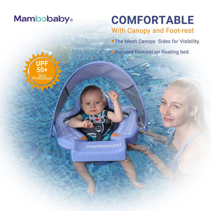 Mambobaby Pinguïn Float - De veiligste onzinkbare baby zwemband voor 3-24 maanden.