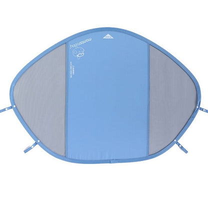 De stijlvolle paarse Mambobaby™ zonnekap met UPF 50+ bescherming. Deze luxe afneembare canopy blokkeert 98% van de schadelijke UV-stralen en is voorzien van ademend mesh voor een koel briesje en optimale schaduw voor je baby. ☀️💜